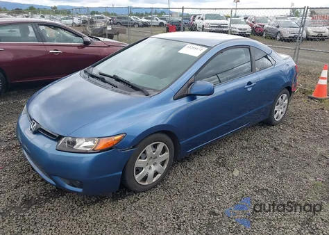2007 Honda Civic Lx из США, поврежденный, VIN 2HGFG12627H542950